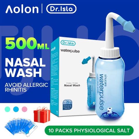 Aolon Neti Pot Yt300 Waterpulse Nasal Wash Cleaner Spray Nasal