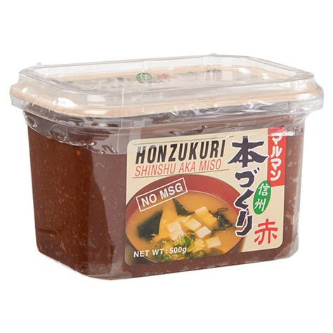 Honzukuri Shishu Aka Miso 500g Peddler