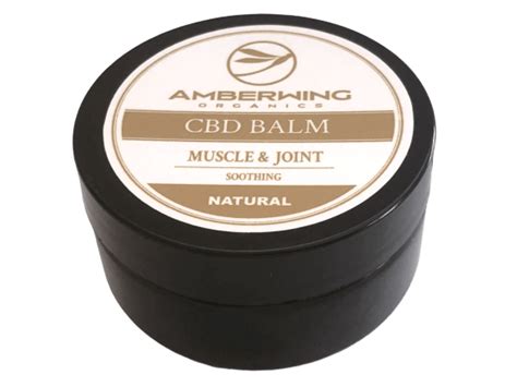 Cbd Pain Balm 750mg Natural Cbd Topicals Amberwing Organics