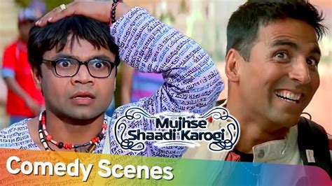 Comedy Scenes Hindi Superhit Movie Mujhse Shaadi Karogi Akshay Kumar