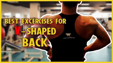 5 Best Exercises To Build Wider Back V Shape Back Workout YouTube