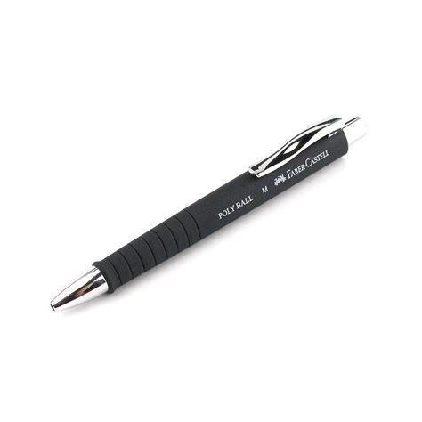 Faber Castell Poly Ball Ballpoint Pen Medium Black InexPens