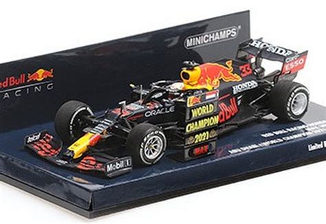 Minichamps Red Bull Rb B Winner Gp Abu Dhabi Max Verstappen