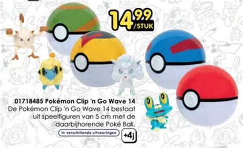 Pok Mon Clip N Go Wave Aanbieding Bij Toychamp