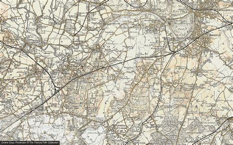 Old Maps Of Hersham Surrey Francis Frith