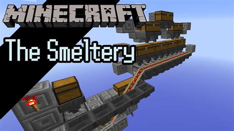 Minecraft Automatic Furnace Array Youtube