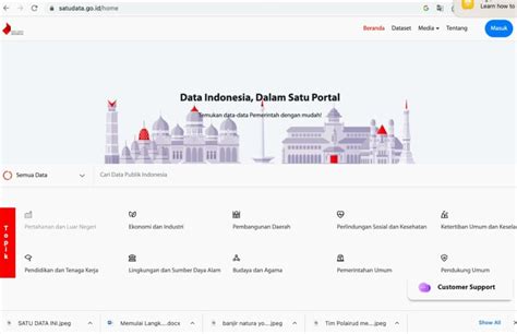 Portal Satu Data Indonesia Rilis Saat Kumpulkan Data Bappenas Masih