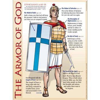 The Armor Of God By Rose Publishing Wall Chart Mardel