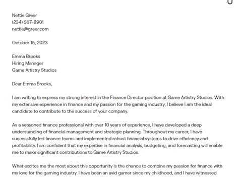 Cover Letter Examples Bank Manager