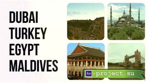 Videohive Travel Opener 48158962 Project For After Effects