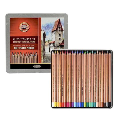 L Pis Pastel Gioconda C Cores Koh I Noor Estojo Met Lico No Shoptime