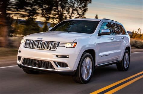 2018 Jeep Grand Cherokee Color Options