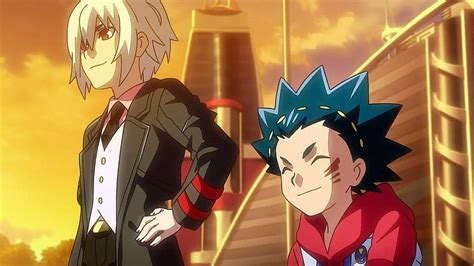 Valt And Shu S Way Of Beyblade Beyblade Burst Quaddrive Episode