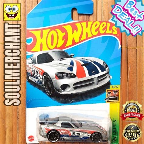 Jual HOTWHEELS DODGE VIPER SRT10 ACR BIRU TEAM HOT WHEELS TOYO TIRES MOPAR Shopee Indonesia