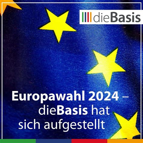 EU Wahl dieBasis hat ihre Kandidaten für das Europäische Parlament