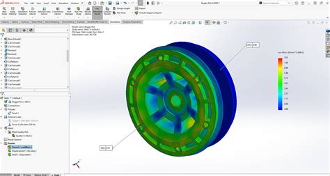 如何在 SOLIDWORKS Simulation 中查找反作用力 硕迪科技