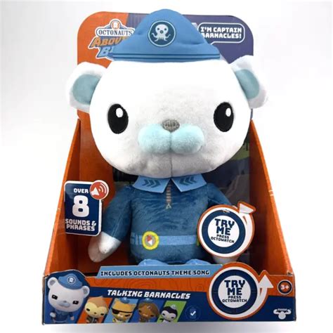 Octonauts Talking Plush Captain Barnacles Toy Ubicaciondepersonas | Hot ...