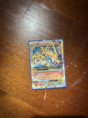 Pok Mon Tcg Mega Charizard Ex Flashfire Holo Secret Rare Ebay