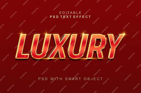 Premium Psd Luxury Lance 3d Text Effect