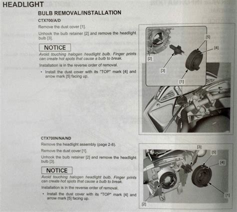 Headlight Ctx 700 Forum