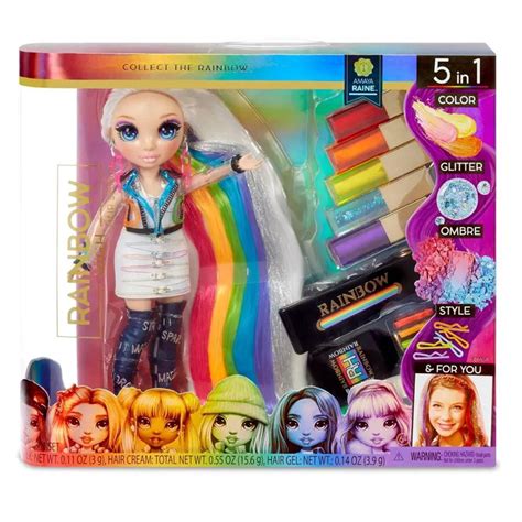 Boneca Rainbow High Exclusiva Studio Amaya Raine Mga Submarino