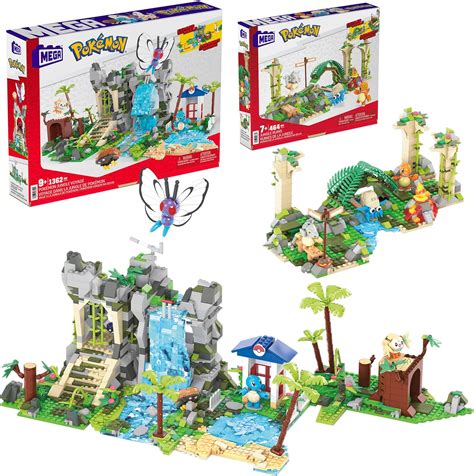 Amazon Bundle of MEGA Pokémon Jungle Voyage with 1362 Pieces