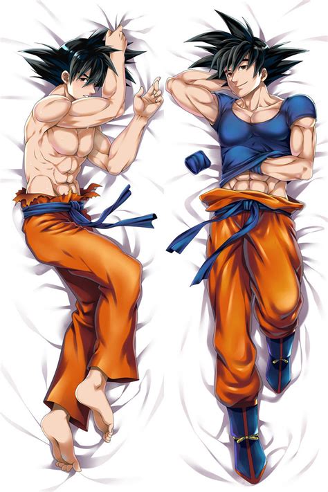 Japanese Anime Dragon Ball Z Son Goku Male Dakimakura Pillow Case