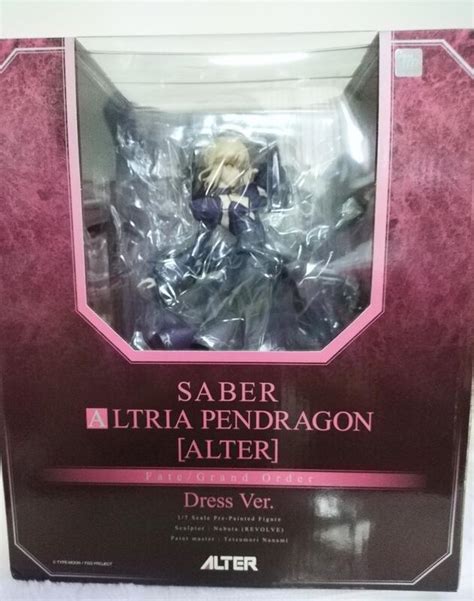 拆擺代理版現貨 Alter Fate Fgo Saber 黑賽巴 禮服 17 Pvc 露天市集 全台最大的網路購物市集