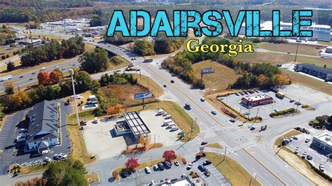 Adairsville Georgia Autumn Drone K Youtube