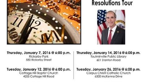 Mayor Stimpson Announces New Year New Mobile Resolutions Tour