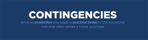 mortgage contingency explained panam mortgage