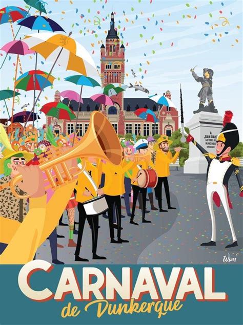 Dunkirk Poster Carnival The Band Etsy Carnaval De Dunkerque