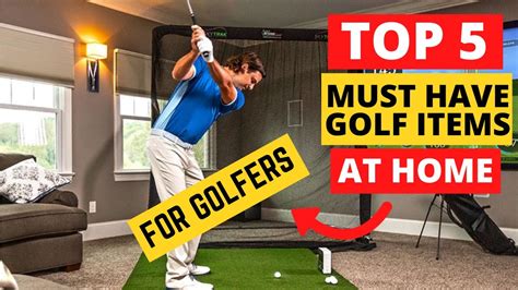 How To Play Golf At Home 🤔 Best 🏌️‍♂️ Items To Practice Golf At Home