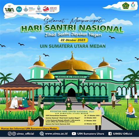 Sambut Hari Santri Nasional 2023 UINSU Medan Persiapkan Rangkaian