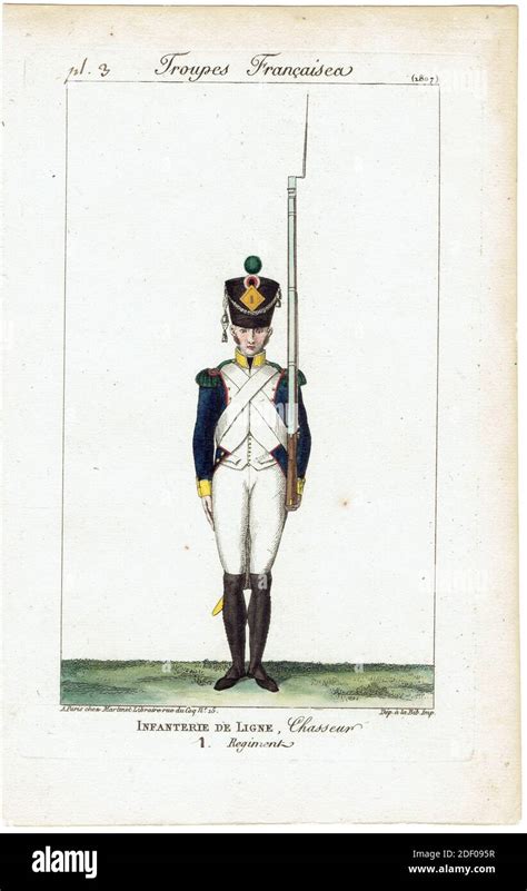 voltigeur du 1er régiment d infanterie de ligne sous l Empire french