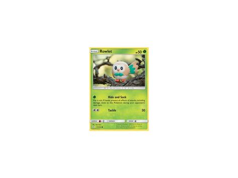 Cec 017236 Rowlet Cosmic Eclipse Alolacz