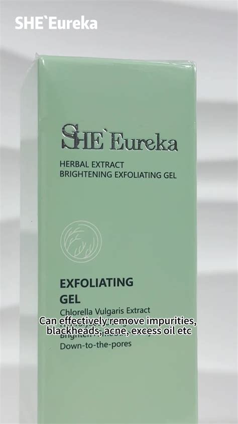 Fdashe Eureka Facial Body Scrub Herbal Extract Exfoliating Gel For