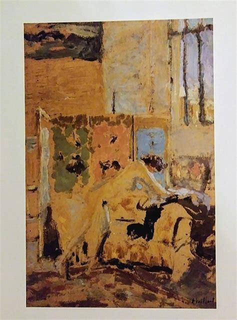 Edouard Vuillard Print Interior With A Screen Originally Etsy