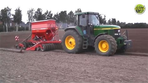 Rapsaussaat Seeding Canola Raps Drillen John Deere Horsch