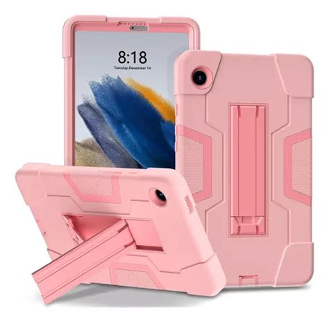 Funda Para Galaxy Tab A X Uso Rudo Con Base Nude Meses Sin Inter S