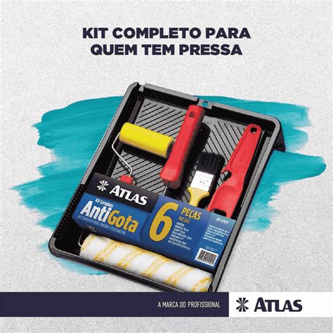 Rolo De Textura Extra R Stica Cm Atlas Cores Tintas Ribeir O Preto