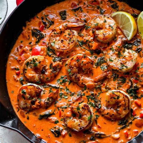 One Skillet Lemon Pepper Shrimp And Orzo Dishing Out Health