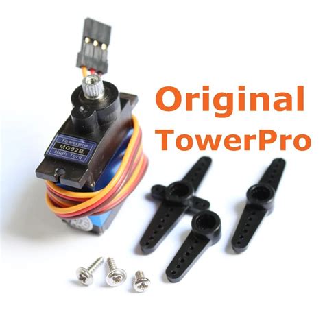 RC Servo Motor Tower Pro MG92B Digital Metal Gear Metallgetriebe 3 5kg