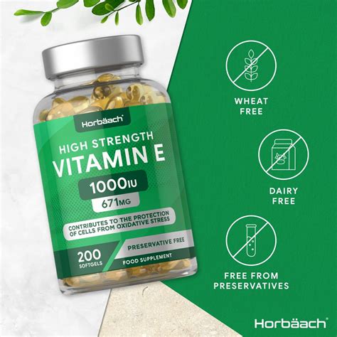 Vitamin E 1000 Iu 200 Softgels