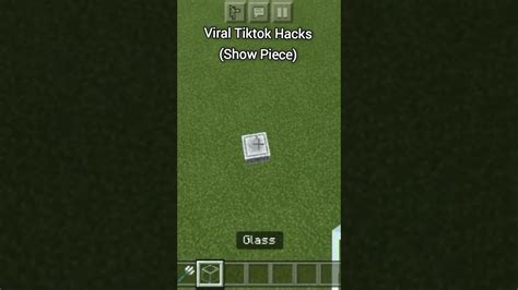 Viral Minecraft Tiktok Hackshorts Short Minecraft Viralshorts