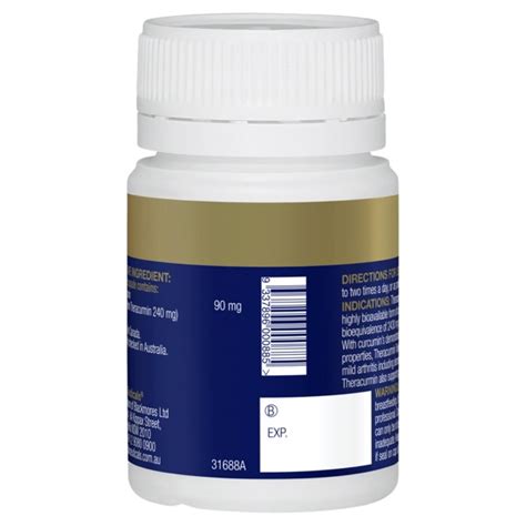 Buy Bioceuticals Theracurmin Triple 60 Capsules Online At Chemist