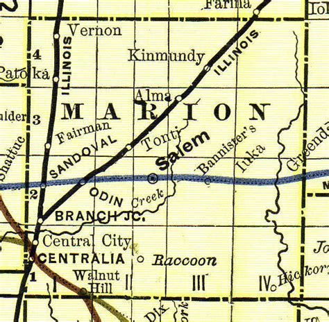 Marion County, Illinois Genealogy: Vital Records & Certificates for ...