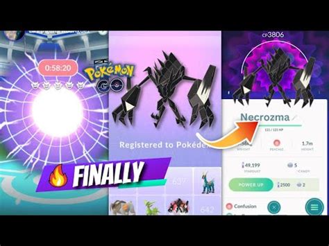 Finally Necrozma Raid In Pokemon Go Necrozma Pokemon Go Youtube