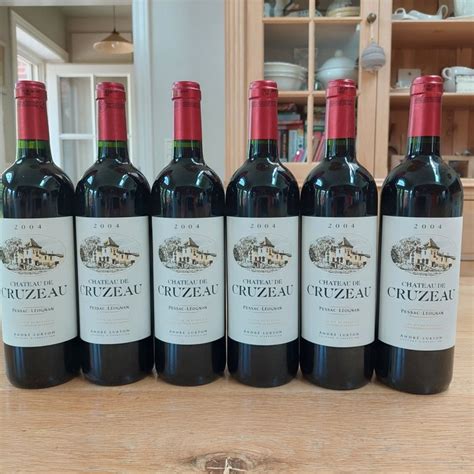 2004 Chateau De Cruzeau Pessac Léognan 6 Bottles Catawiki