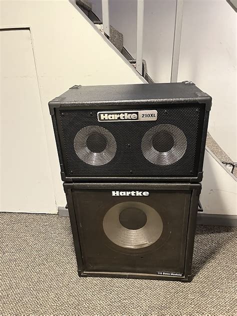 Hartke 1x15 And 2x10 Bass Cabinets 1986 And 2020 Reverb